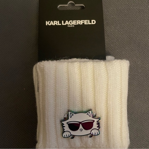 Karl Lagerfeld Cat Gloves - Picture 2 of 3